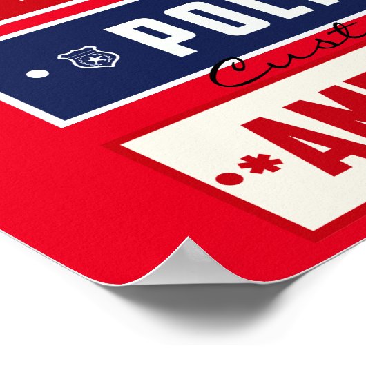 Brandweerdienst Thunder_Cove Poster (Hoek)