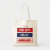 Brandweerdienst Thunder_Cove Tote Bag (Voorkant)
