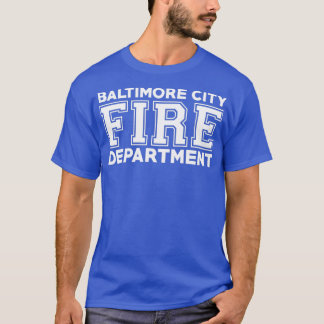 Brandweerdienst van de stad Baltimore T-shirt