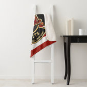 Brandweerdienst Verenigde Staten Vlag Aangepast Sherpa Deken (In situ)