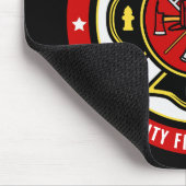 Brandweerdienst voor brandbestrijding - ADD-NAAM b Muismat (Hoek)