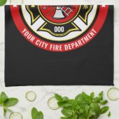 Brandweerdienst voor brandbestrijding - ADD-NAAM b Theedoek (Gevouwen)