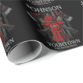 Brandweerdienst voor brandweer Hydrant USA Vlag Cadeaupapier (Rol Hoek)