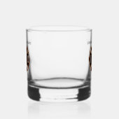 Brandweerembleem Naam en Afdeling Whisky Glas (Rechts)