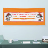 Brandweerfamilie banner (Beurs)