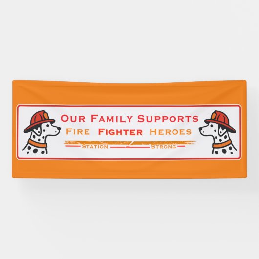 Brandweerfamilie banner (Horizontaal)