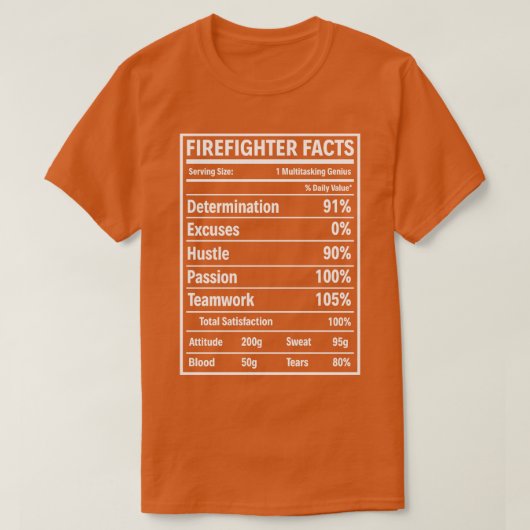 Brandweerfeiten Brandweerman T Shirt (Design voorkant)