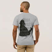 Brandweergebed T-shirt (Achterkant volledig)