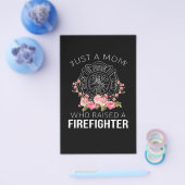 Brandweergeschenk | Gewoon een mama brandweerman Flyer (Enkel)