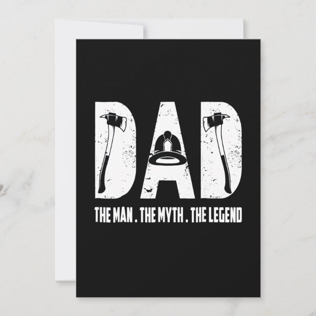 Brandweergeschenk | Het Man De mythe De legende (Voorkant)