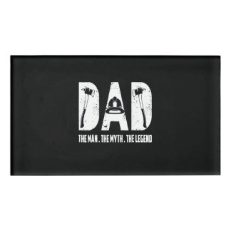 Brandweergeschenk | Het Man De mythe De legende Naambadge