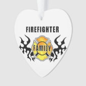 Brandweergezin Ornament (voorkant)