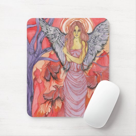 Brandweergistingsmousepad Muismat (Met muis)