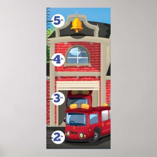 Brandweergroeigrafiek Poster (Voorkant)