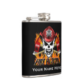 Brandweerhaak Schaal 2 en brandwerende assen Heupfles (Rechts)