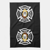 Brandweerhaard Theedoek (Verticaal)