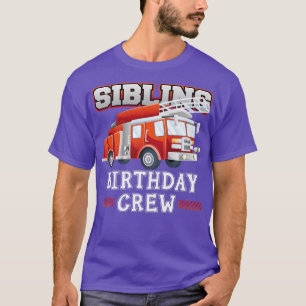 Brandweerhagelbul van de Birthday-bemanning T-shirt