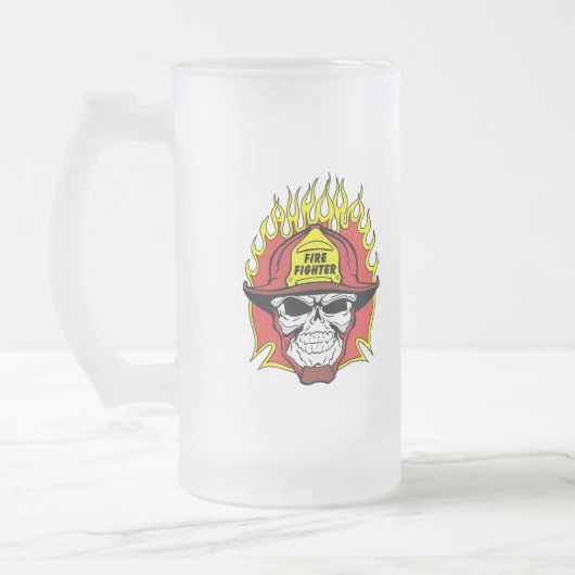 Brandweerhals Matglas Bierpul (Links)