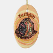 Brandweerhelm ornament (Rechts)