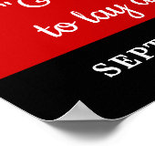 Brandweerherdenking In Liefdevolle Herinnering Uit Poster (Hoek)