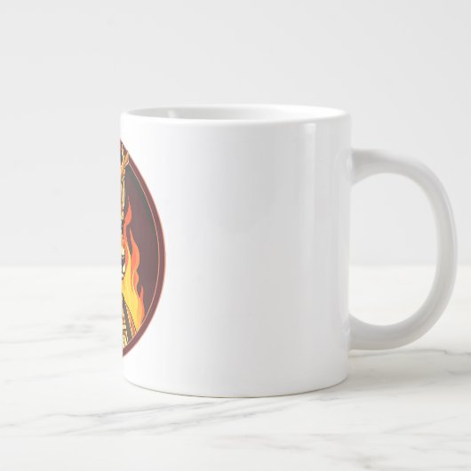 brandweerhert grote koffiekop (Rechts)