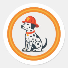 Brandweerhond Sticker