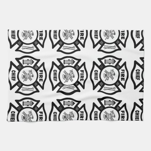 Brandweerhoofd Theedoek (Horizontaal)