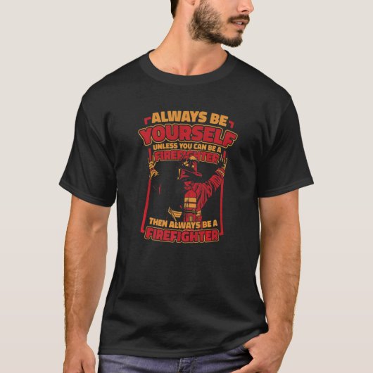 Brandweerhulpvuurbrandweerman 2 t-shirt (Voorkant)