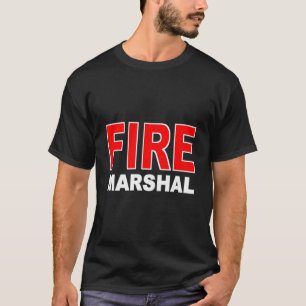 Brandweerinspecteur commissaris brandweerman t-shirt