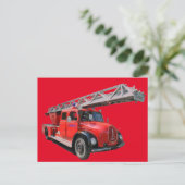 Brandweerkaart Briefkaart (Staand voorkant)