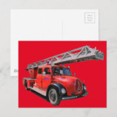 Brandweerkaart Briefkaart (Voorkant / Achterkant)