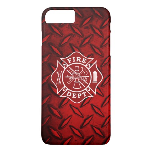 Brandweerkap Maltese telefoontas met diamant Bord Case-Mate iPhone Case (Achterkant)