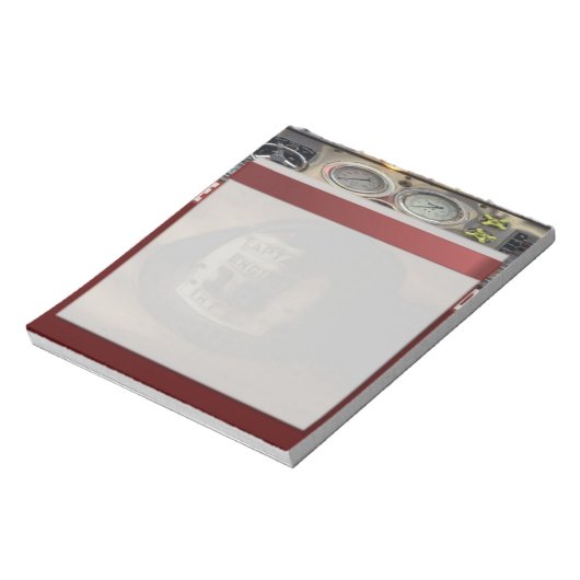 Brandweerkap Notitieblok (Linkerzijde)