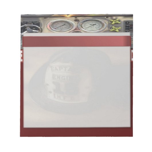 Brandweerkap Notitieblok (Voorkant)