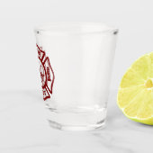 Brandweerkap Shot Glas (Rechts)