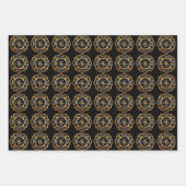 Brandweerkap van de afdeling Geassisteerde brandwe Inpakpapier Vel (Voorkant 3)