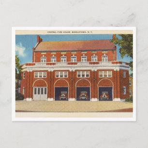 brandweerkazerne Central Fire House Middleton Briefkaart