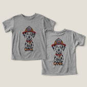 Brandweerkazerne Dalmatische Hond Wild One (Ontwerp Voorkant & Achterkant)