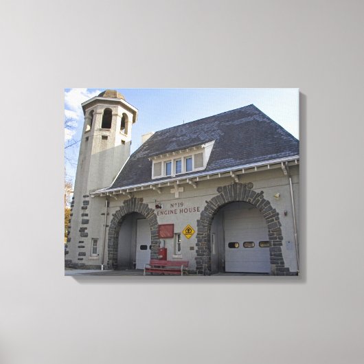 Brandweerkazerne nummer 19 in Washington, D.C. Canvas Afdruk (Voorkant)