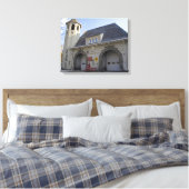 Brandweerkazerne nummer 19 in Washington, D.C. Canvas Afdruk (Insitu (Slaapkamer))