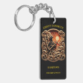 Brandweerkazerne van alledaagse helden sleutelhanger (Voorkant Links)