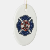 Brandweerkerst Keramisch Ornament (Rechts)