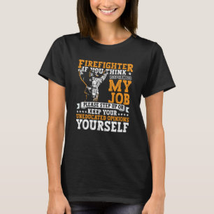 Brandweerkleding Brandweer voor Mannen T-shirt