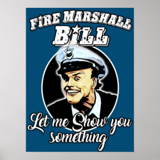 Brandweerkleding Poster