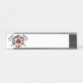 Brandweerkorst Bureau Naambordje (Voorkant)