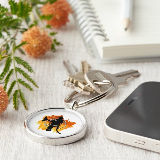 Brandweerlampen Sleutelhanger (Zijkant)