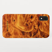 Brandweerlampjes, aangepaste telefoonnummers Case-Mate iPhone case (Achterkant (horizontaal))