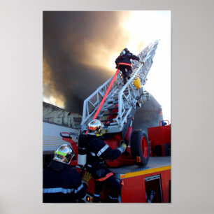 Brandweerlichter Poster