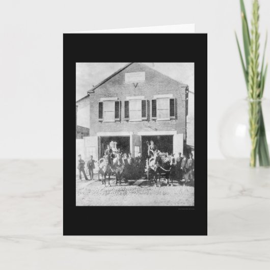 Brandweerlieden en Materiaal voor Firehouse 1912 Kaart (Voorkant)