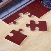 Brandweerlieden - Helm bij brandbestrijding Legpuzzel (Zijkant)